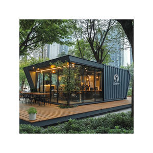 Container Móvel de Design Black Series de 20FT, Loja Personalizada de Café, Cozinha Prefabricada, Loja de Alimentos, Bar de Café - Product Image 4