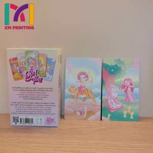 优质泰国风格塔罗牌，带粉色边框的卡片和高品质印刷 - Product Image 3