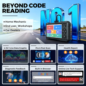 Kingbolen 2026 S6 Elite Scanner Diagnostico Automobilistico OBD2 Completo con 15 Servizi di Reset, Aggiornamenti Gratuiti a Vita - Product Image 6
