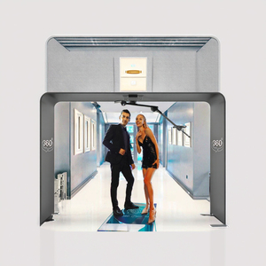 MWE 869 Cabina Fotografica a 360 Gradi 80cm/31.5" Dispositivo Selfie per iPad 2-3 Persone Controllo Remoto Bluetooth/Wi-Fi Metallo Garanzia 1 Anno - Product Image 3