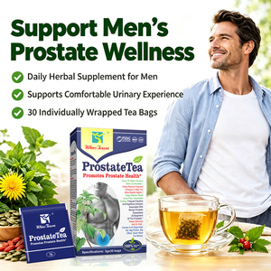 Thé aux herbes naturelles de marque privée pour le soutien de la prostate, pour une régulation optimale de la santé prostatique, non destiné aux adolescents, usage adulte - Product Image 2