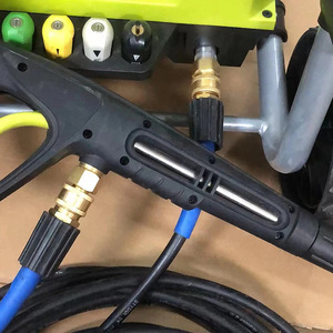 Adaptateur M22-15 en <span class=keywords><strong>laiton</strong></span> pour machine de nettoyage de tuyaux PVC, vente en gros transfrontalière, connecteur rapide pour pistolet à eau haute pression et <span class=keywords><strong>tuyau</strong></span> d'<span class=keywords><strong>arrosage</strong></span> - Product Image 5