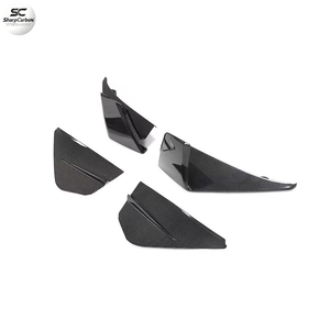 Aérations de pare-chocs avant en fibre de carbone pour <span class=keywords><strong>Ford</strong></span> <span class=keywords><strong>Mustang</strong></span> <span class=keywords><strong>GT</strong></span> <span class=keywords><strong>V8</strong></span> <span class=keywords><strong>2018</strong></span> 2019 - Product Image 4