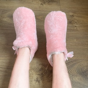 Winter <strong>Woman</strong> Girls Fleece Plush Fur Indoor Grips Warm <strong>Slipper</strong> <strong>Boots</strong> Shoes - Product Image 6