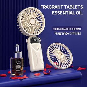 2024 New Arrivals Usb Rechargeable Portable Pocket Mini Small <b>Table</b> With Phone Holder Hand Held or Neck Fan for Outdoor - Product Image 3