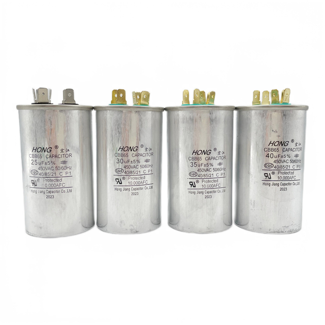 25uf 30uf 35uf 40uf 45uf 50uf 60uf 70uf 450v capacitor cbb65 for AC run starting capacitors 50Hz/60Hz