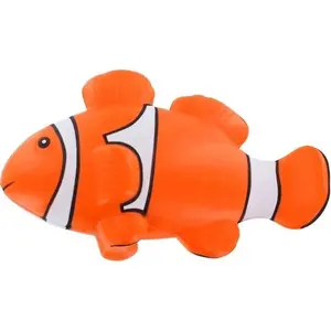 Anti-stress Clown poisson forme balle anti-stress vente chaude soulagement Logo personnalisé PU mousse Animal balle anti-stress