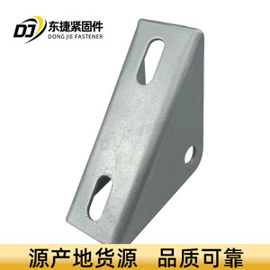 ตัวเชื่อมเหล็กคาร์บอนชุบสังกะสีรูปสามเหลี่ยม Dongjie สำหรับระบบติดตั้งแผงโซลาร์เซลล์ - Product Image 3