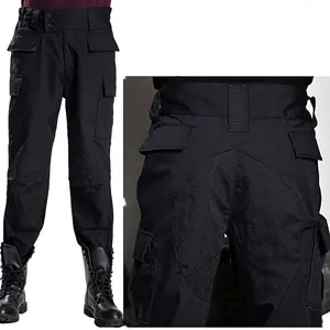 定制女士警卫制服安全裤黑色安全官裤子安全裤