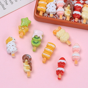 Mini Frutta Candita, Accessori in Resina per Fai-da-Te, Piccoli Componenti, Kit <span class=keywords><strong>di</strong></span> Materiali Decorativi - Product Image 3