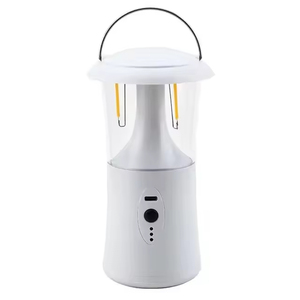 Nouvelle lanterne de camping portable rechargeable en tungstène à 12 LED avec 3 modes pour la randonnée en plein air, les tentes et les lampes suspendues - Product Image 1