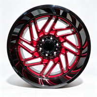 Nouvelles jantes en alliage 4x4 tout-terrain 20x12 et 22x12 Offset -44 Deep Lip 4x4