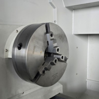 Torno CNC Horizontal Automático CK6163 de 2 Ejes, de Alta Resistencia, con un Solo Husillo, Longitud de Trabajo Personalizable, Directo de Fábrica
