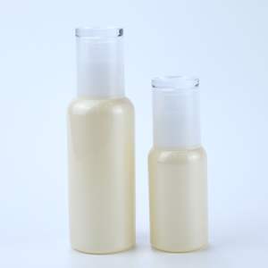 Flacons de lotion de la série <span class=keywords><strong>beige</strong></span>, fermeture hermétique pour garder la lotion fraîche - Product Image 1