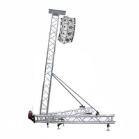 Supports de scène robustes pour éclairage, tours de levage, tours d'ascension pour truss, supports pour enceintes Line Array