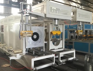 Xa Sáng Tạo 160 Tự Động <span class=keywords><strong>R</strong></span> Loại U Loại Nhựa PVC <span class=keywords><strong>PP</strong></span> PE Ống Belling Socketting Máy - Product Image 5