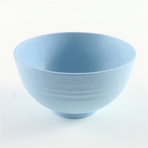 Eco Friendly Food Grade Biologisch Afbreekbaar <span class=keywords><strong>Noodle</strong></span> Rijst Kleurrijke Plastic Tarwe Stro Kom Set - Product Image 3