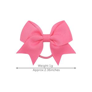 BELLEWORLD 20 colori carino piccolo 6cm nastro a coda di rondine papillon <span class=keywords><strong>per</strong></span> capelli bambini trecce fiocchi fasce elastiche <span class=keywords><strong>per</strong></span> capelli <span class=keywords><strong>per</strong></span> neonate - Product Image 6