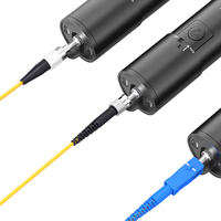 Stylo LED VFL TH120 en métal avec chargement USB et lumière rouge pour le test des fibres optiques aux interfaces SC, FC, ST