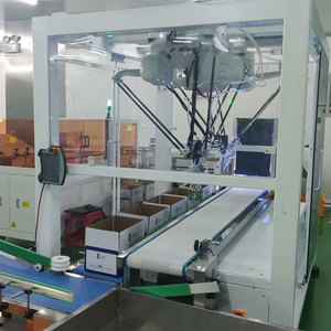 Machine à emballer à grande vitesse de boîtes <span class=keywords><strong>en</strong></span> carton Machine à cartonner à main robotique Spider Machine à emballer <span class=keywords><strong>en</strong></span> carton entièrement automatique - Product Image 3