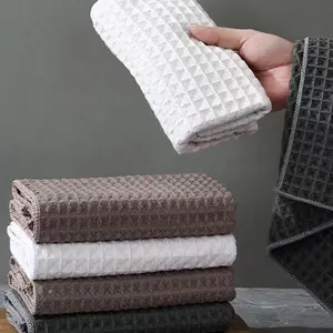 Microfiber Keukenreinigingsdoek Dikke Schotellappen Wafels Washandjes Vaatdoeken Ultra Absorberend Geurvrij