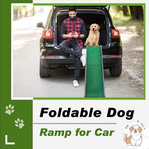 ट्रक कार निर्माता पोर्टेबल हल्के कुत्ते रैंप पर फोल्डिंग पालतू कुत्ते रैंप - Product Image 5