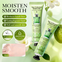 Crème pour les mains SADOER au parfum de diamant, acide hyaluronique, hydratante et nourrissante pour les peaux sèches d'automne/hiver, anti-gerçures pour la peau des mains