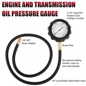 Kit <span class=keywords><strong>de</strong></span> manómetros <span class=keywords><strong>de</strong></span> presión <span class=keywords><strong>de</strong></span> aceite <span class=keywords><strong>de</strong></span> motor y combustible para transmisión automática, herramienta <span class=keywords><strong>de</strong></span> reparación <span class=keywords><strong>de</strong></span> carrocería <span class=keywords><strong>de</strong></span> acero, marca OEM, resistente para taller - Product Image 3