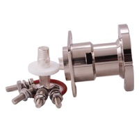 Connecteur coaxial RF à bride EIA 13/8" 1-5/8", Réceptacle à montage sur bride carrée 70 mm, Connecteur pour gros tubes