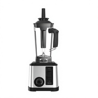 Robot culinaire électrique portable robuste avec commande par bouton, 500W, capacité >3L, vitesse variable, pour smoothies domestiques