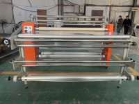 Vente chaude Machine de presse à chaud à sublimation électrique Calandra Rouleau à rouleau Machine de transfert thermique textile