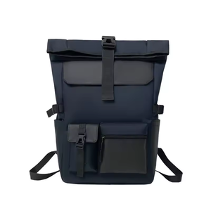 Custom Men's Travel Roll Top <b>Backpack</b> Waterproof Foldable Mochilas Student Women's <b>School</b> Rolltop Laptop <b>Backpack</b> - Product Image 1