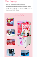 Dinibao Pure Love Gift Vending Arcades Game Machine Claw Catch Crane Toy Machines for Sale