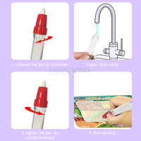 Toile magique à l'eau HW pour enfants, couverture de peinture et d'écriture, graffiti à l'eau transparente, jouet éducatif pour l'apprentissage précoce, apprentissage des motifs