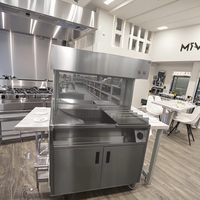 Dernier poste de travail commercial pour frites de restaurant Cuisines Équipement de cuisson