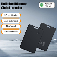 Pelacak Posisi Perangkat Anti Hilang Sistem Ganda Google Android iOS, Pencari Lokasi, Pelacak Dompet GPS Pintar, Kartu Pelacak