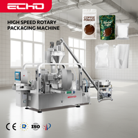 Machine d'emballage automatique de remplissage et de scellage de sachets pré-fabriqués pour poudre de protéines au chocolat