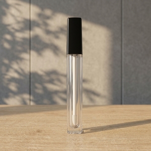 Tubes de gloss à lèvres transparents D16mm, tubes de 5 ml pour cosmétiques, crème, emballage de tubes de gloss à lèvres - Product Image 1