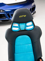 Asiento de Fibra de Carbono Pintado en Fábrica OEM, Compatible con Porsche 718 911 GT3 GT4 RS, Revestimiento Original, Color Personalizado, Asiento del Pasajero