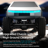 Neues Hochdetailliertes Modellauto 4WD Großrad-Geländewagen 2,4GHz Ferngesteuertes Kletterauto Jungen-Spielzeug RC Funkgesteuertes Auto