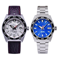 Montre de plongée automatique pour homme en acier inoxydable, personnalisée, OEM, Miyota, analogique, mécanique, luxe, édition limitée, 200 m