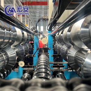 Maquinaria de Fabricación de Tejas para Fábricas, Almacenes y Edificios de Oficinas, Máquina de Conformado de Rollos de 3 Capas Totalmente Automática - Product Image 2