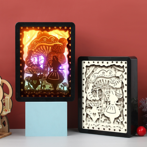 Decoraciones de Anime y <span class=keywords><strong>Manga</strong></span>, Lámparas para Habitación Infantil, Marco de Caja de Sombra, Imagen Personalizada, Lámpara Nocturna 3D, Artículos de Regalo para Niños - Product Image 4