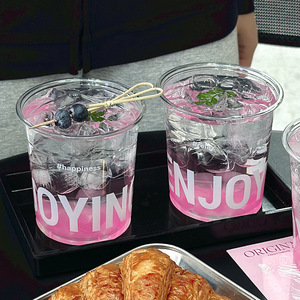 Gobelets en plastique PET transparents de 18 oz avec couvercles, personnalisables avec logo, jetables, pour boissons froides, café, thé, jus, smoothies, emballage en gros - Product Image 5