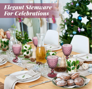 Produits les plus vendus en <span class=keywords><strong>2020</strong></span> aux États-Unis Verres en verre coloré Verres à vin vintage Verres à vin uniques à motifs en relief - Product Image 2