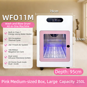 Máquina de Baño y Secado Automática de Acero Inoxidable de Lujo USMILEPET, con Ozono Inteligente, para Mascotas, Gatos y Perros, Autoservicio - Product Image 3