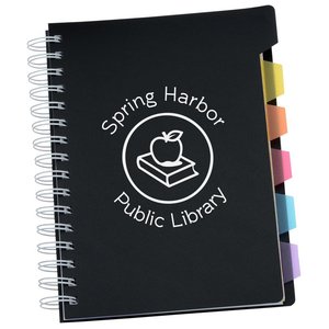 Quaderno Multi-Sezione con Logo Personalizzato, Blocco Note Aziendale per Omaggi, Organizer per Appunti Riunioni - Product Image 1