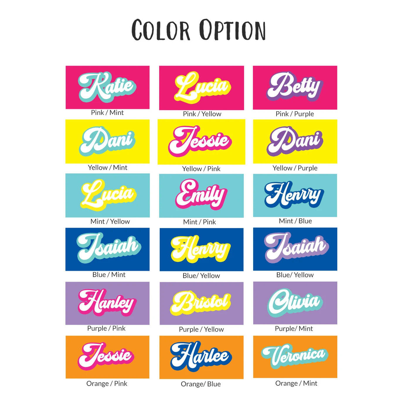 Nombre personalizado