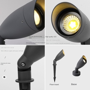 Esterno LED Shoot Tree Light impermeabile paesaggio faretto giardino prato Villa IP65 in ottone corpo applicazione magazzino - Product Image 3