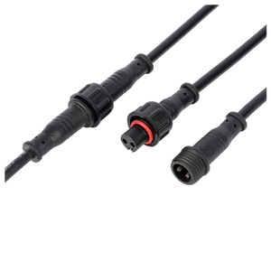 Kabel Phoenix M8 M12 tahan air kustom 2-16Pin Pcb jantan ke betina M8 M12 kabel konektor Harness - Product Image 2